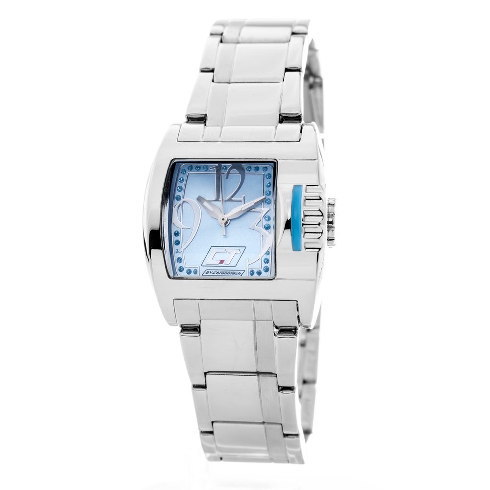 Edelstahl-Dresswatch in Silber