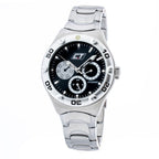 Gray Stainless Steel Bracelet Watch