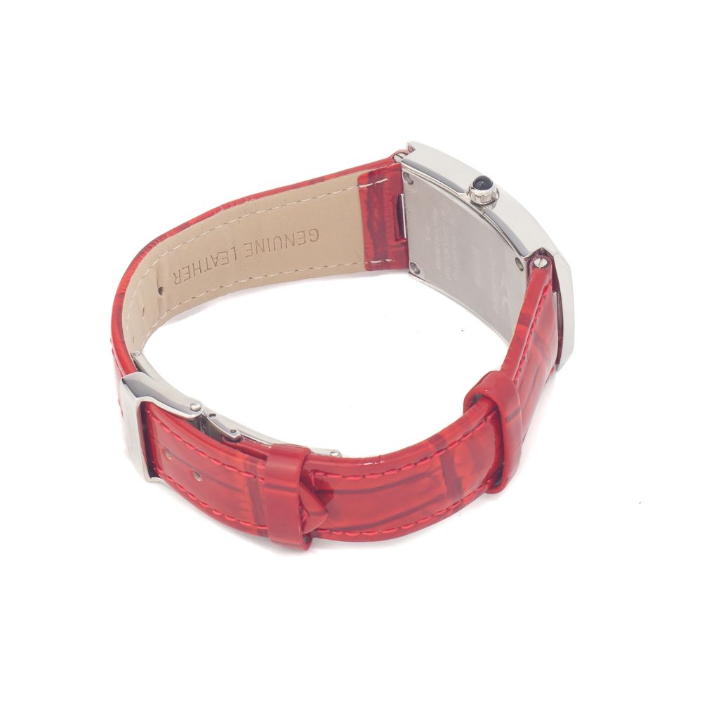 Multicolor Leder-Armbanduhr