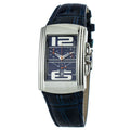 Blue Leather Dress Watch