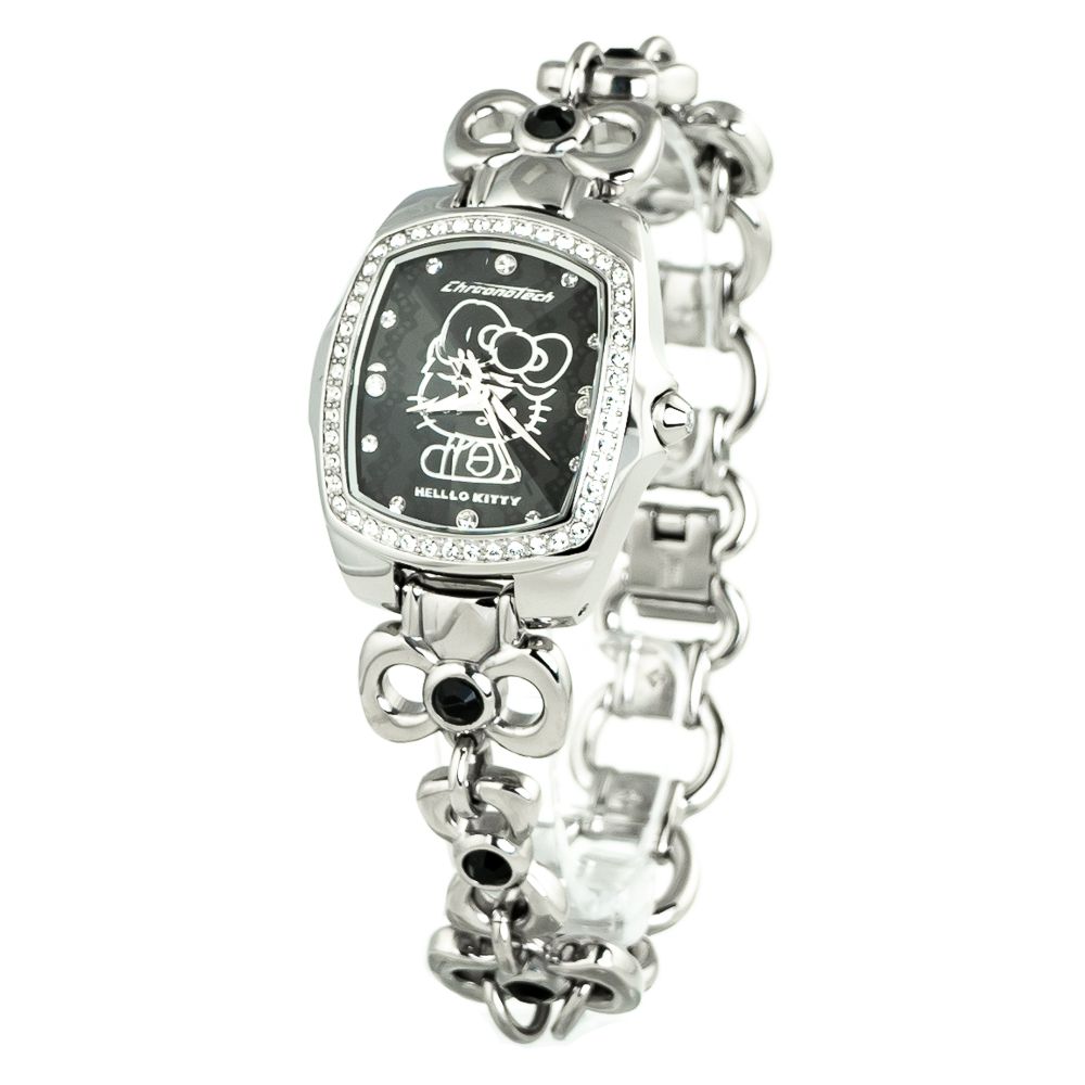 Elegante Uhr aus Edelstahl in Silber