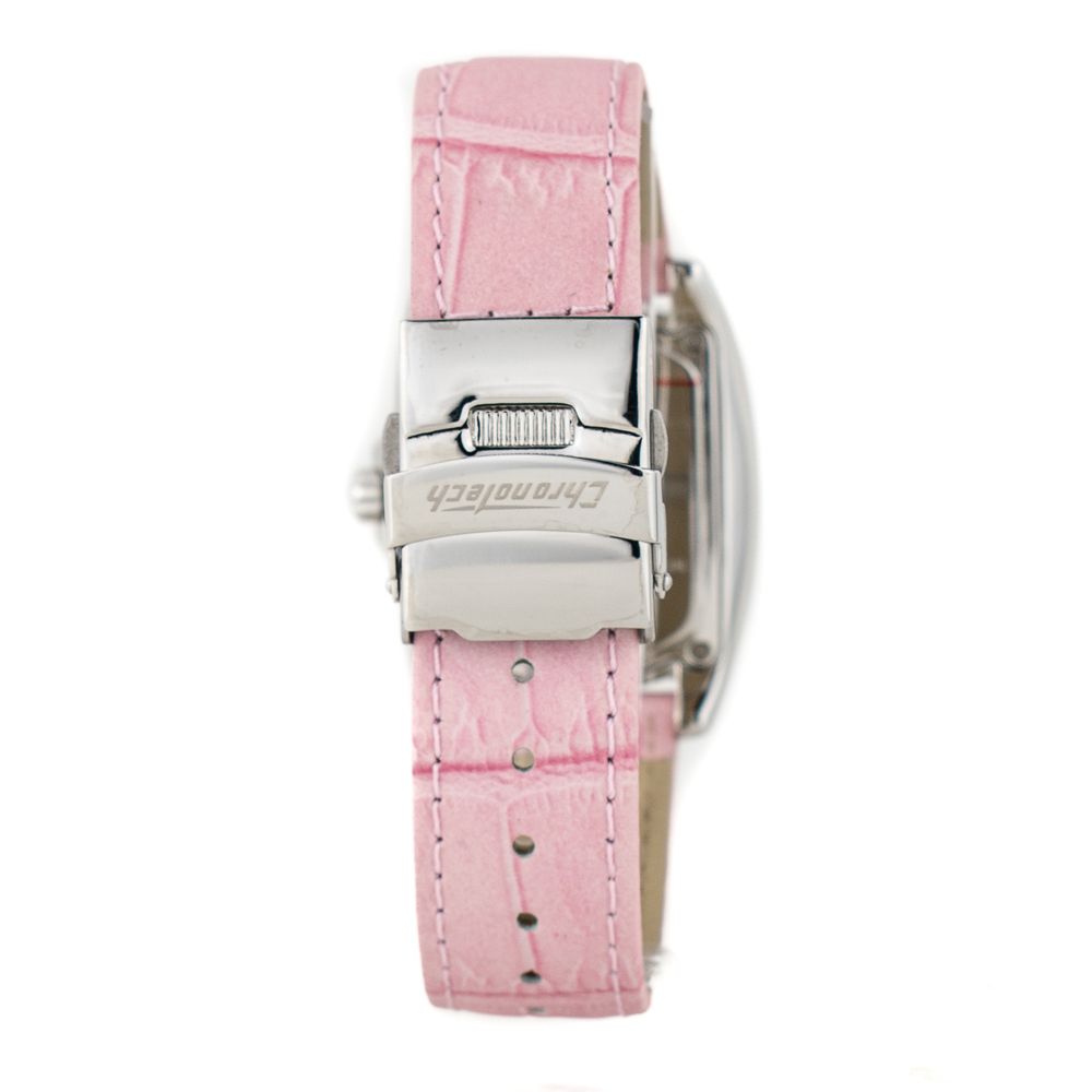 Mehrfarbige Lederarmbanduhr