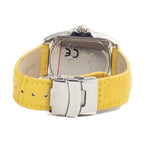 Bicolor Leather Dress Watch