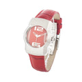 Multicolor Leder Armbanduhr
