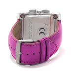 Purple Leather Dress Watch
