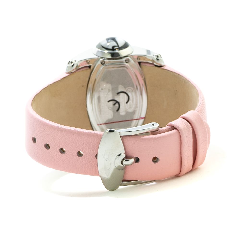 Multicolor-Lederkleid-Uhr