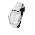 Black Leather Dress Watch