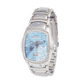 Dresswatch aus silbernem Edelstahl