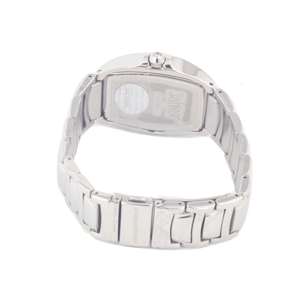 Dresswatch aus silbernem Edelstahl