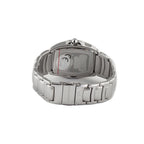Silberne Edelstahl-Armbanduhr