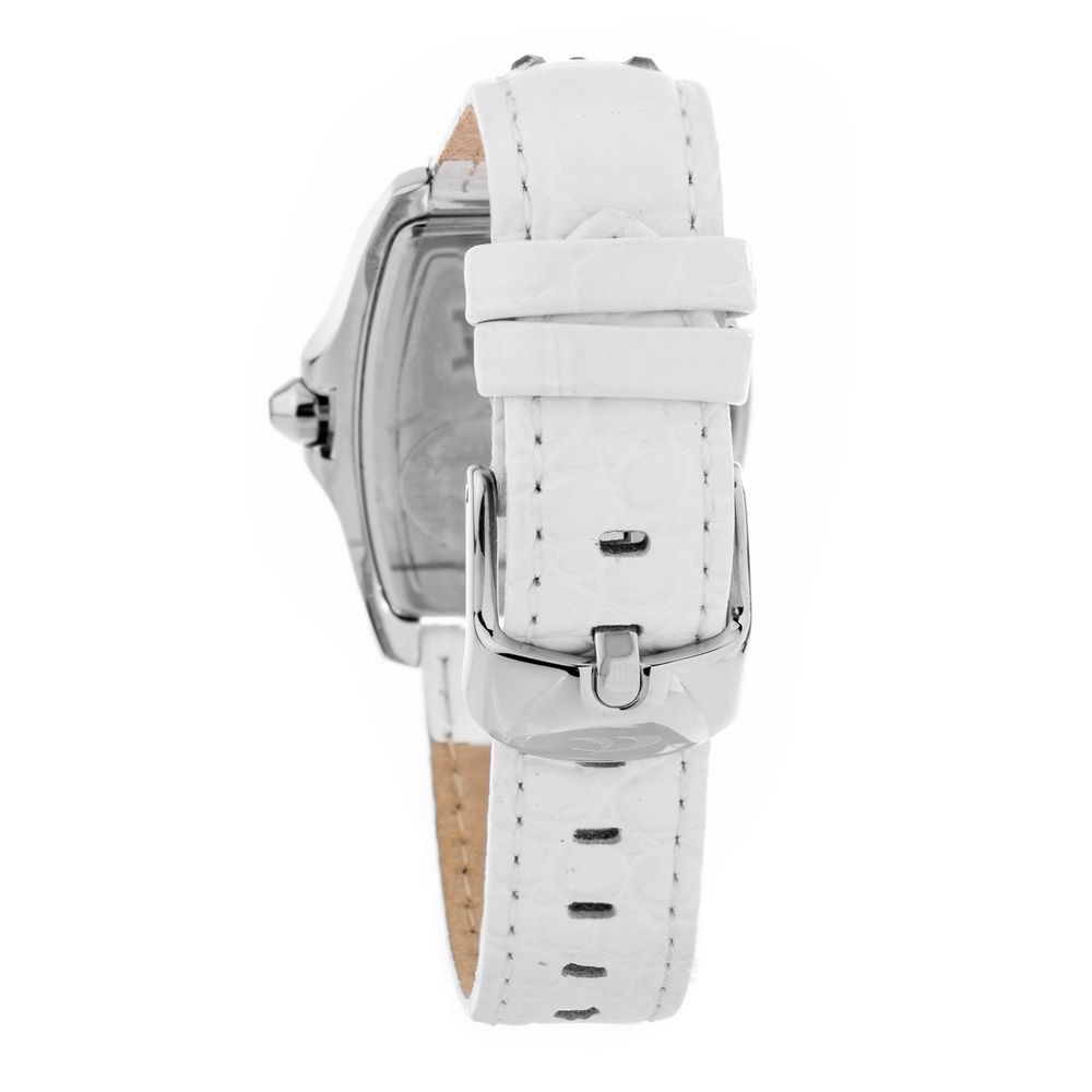 Orologio da donna in pelle bianca
