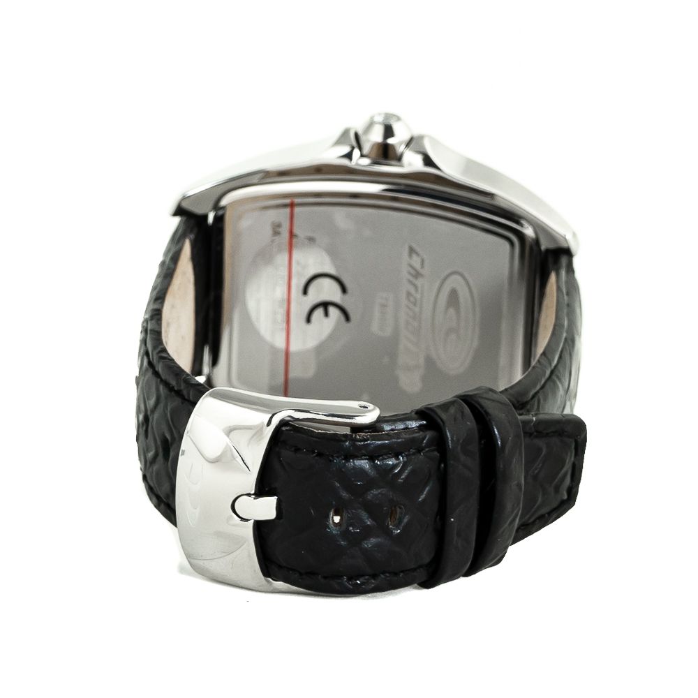 Schwarze Leder-Dresswatch