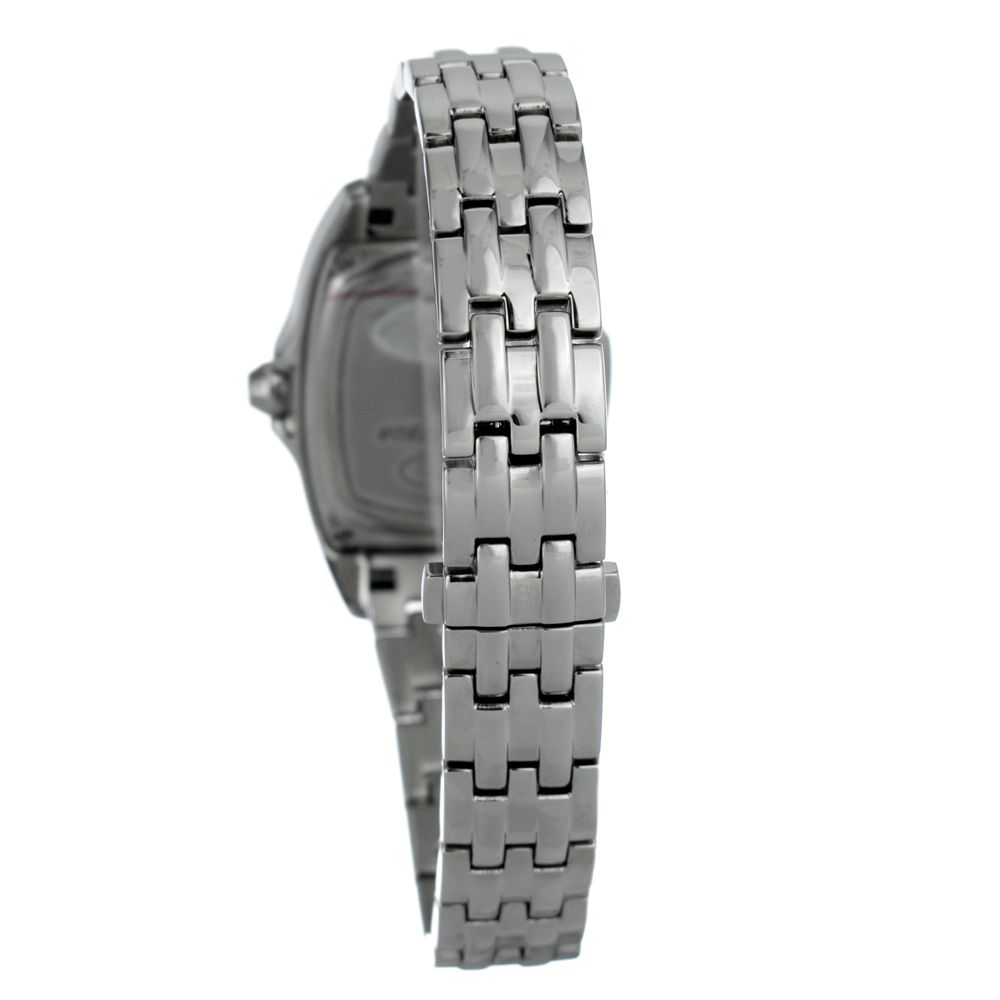 Orologio elegante in acciaio inossidabile argento