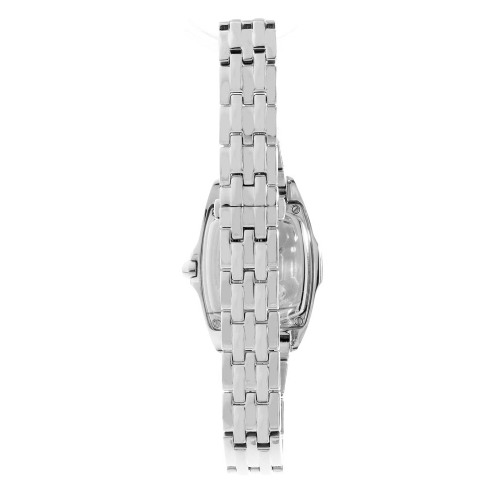 Orologio elegante in acciaio inossidabile argento