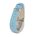 Blue Leather Dress Watch