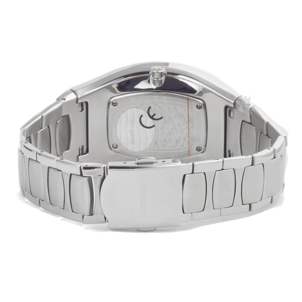 Orologio con bracciale in acciaio inossidabile argento