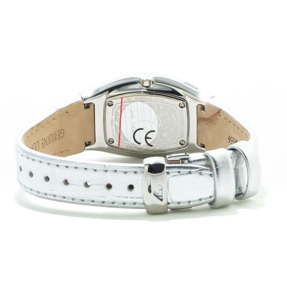 Orologio Da Donna In Pelle Argentata