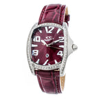 Multicolor Leather Dress Watch