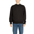 Schwarzes Sweatshirt aus recycelter Baumwolle
