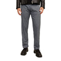 Pantalone casual in cotone grigio