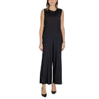 Black Polyester Rompers