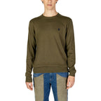 Green Cotton Sweatshirt