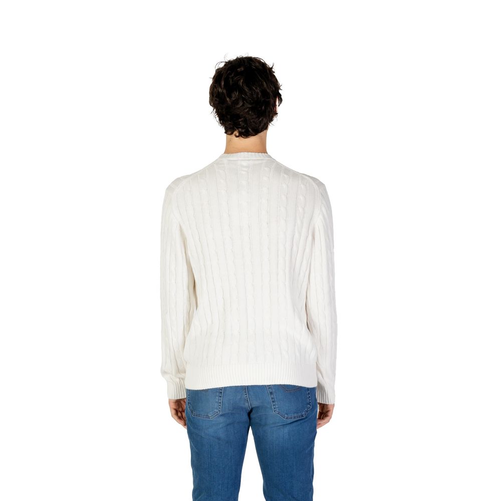 Weißes Baumwollsweatshirt