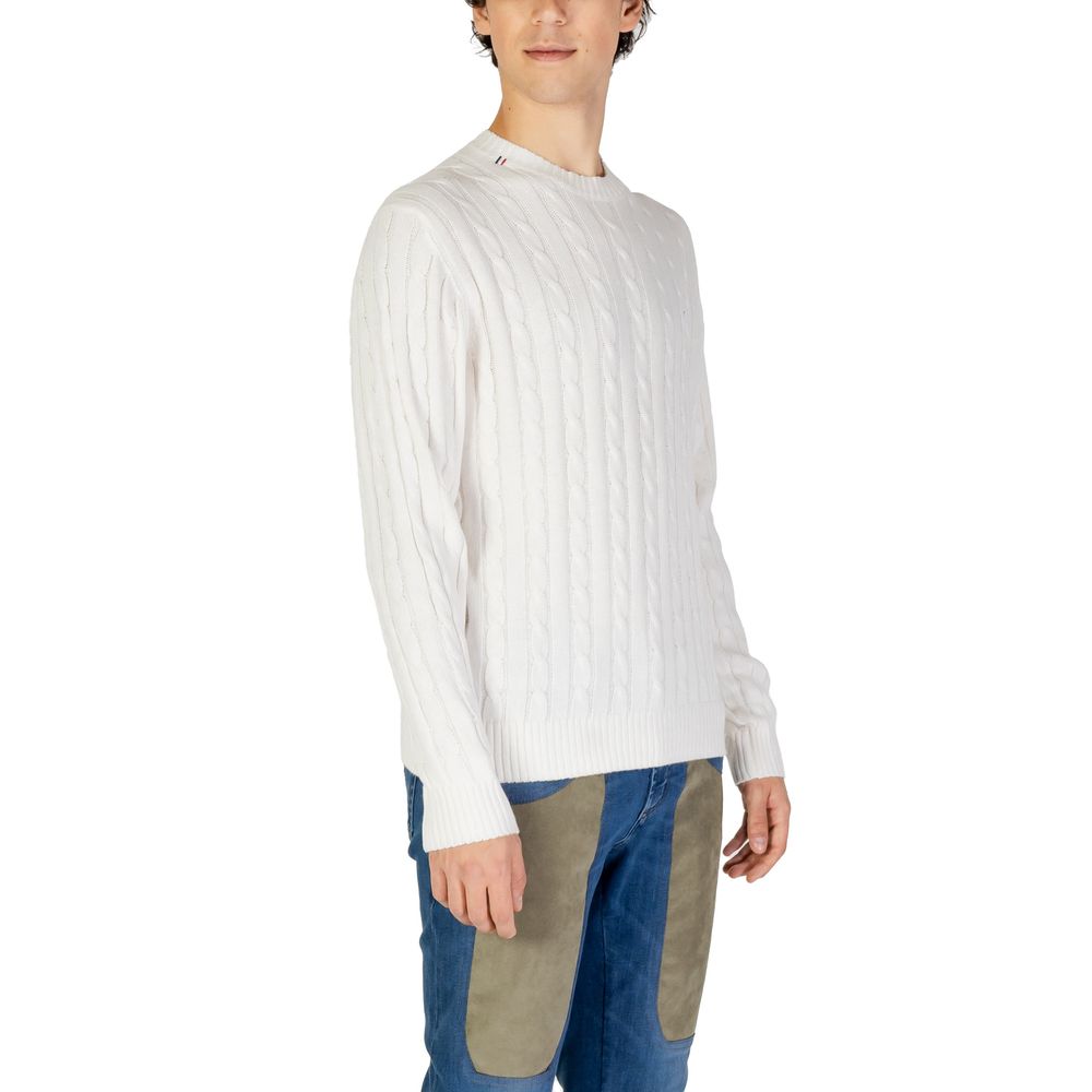 Weißes Baumwollsweatshirt