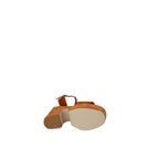 Brown Suede Leather High Heel Pumps