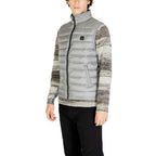 Gray Polyamide Sleeveless Jacket