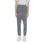 Black Viscose Casual Pants