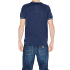 Blue Cotton Shortsleeve Shirt