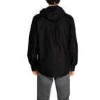 Black Cotton Shell Jacket