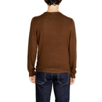 Braunes Viskose-Sweatshirt