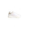 White Leather Chunky Sneakers