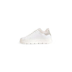 White Leather Chunky Sneakers