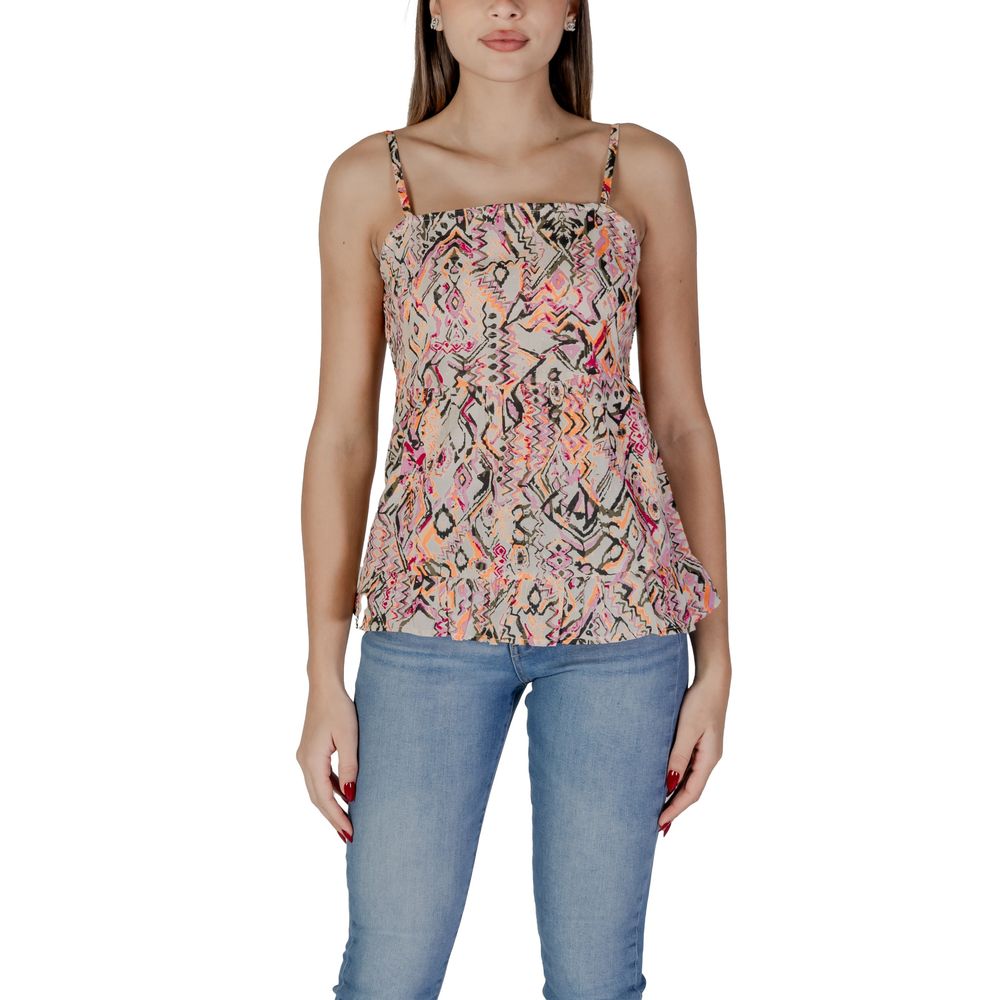 Multicolor Cotton Top