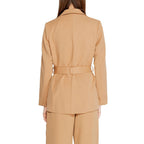 Beige Polyester-Blazer