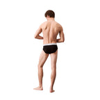 Grauer Baumwollslip