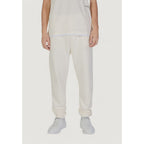 Cream Cotton Joggers (Workout Pants)
