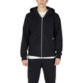 Black Cotton Hoodie