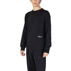Black Cotton Sweatshirt