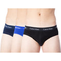 Blaue Baumwollslips