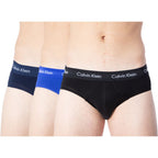 Blaue Baumwollslips