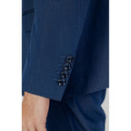 Blue Polyester Blazer