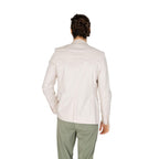 Beige Cotton Blazer