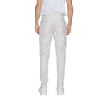 Beige Cotton Dress Pants