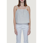 Beige Organic Cotton Tank Tops
