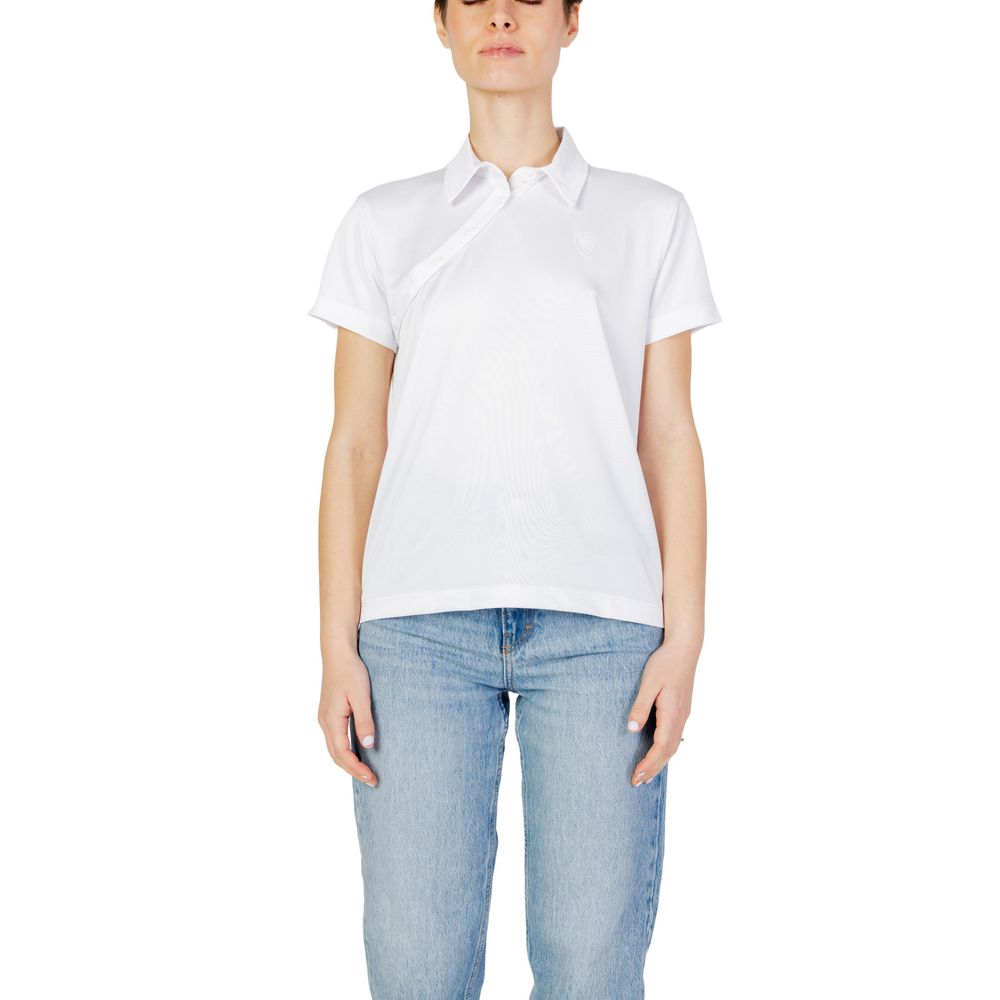 Weißes Polyester-T-Shirt