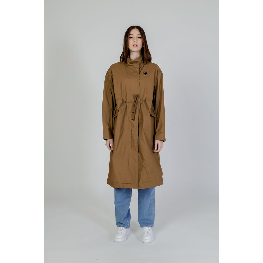 Zweifarbiger Baumwollparka